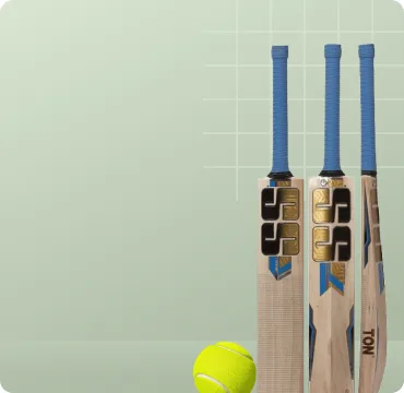 Authentic Cricket Bat and Ball